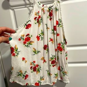 Womens Floral Tank